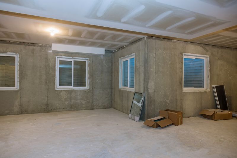 Basement Concrete Smoothing