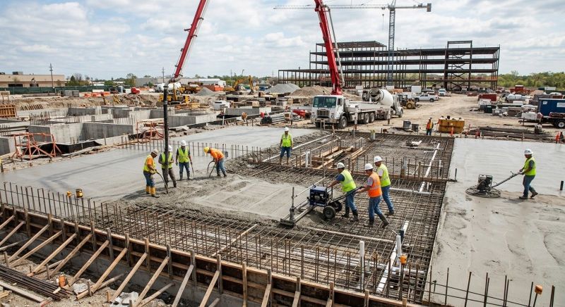 Commercial Slab Construction in Lakeland, FL